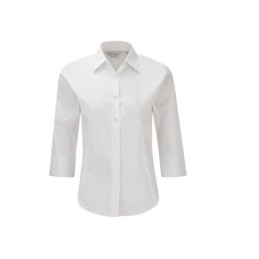 Chemise stretch pour femme blanche RUSSELL