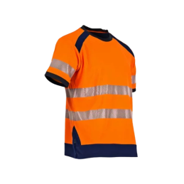 Tee-shirt de travail haute visibilité orange 9192HALOGENE LMA