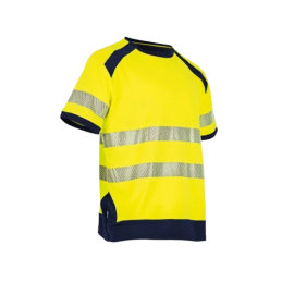 Tee-shirt de travail haute visibilité jaune 9192HALOGENE LMA