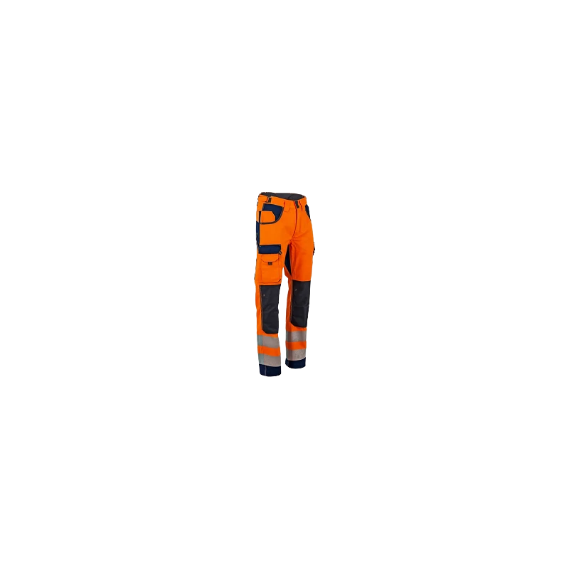 Pantalon de travail haute visibilité orange 1786CAPTEUR LMA