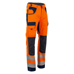 Pantalon de travail haute visibilité orange 1667DEFENSE LMA