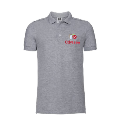 POLO HOMME GRIS CHINE...